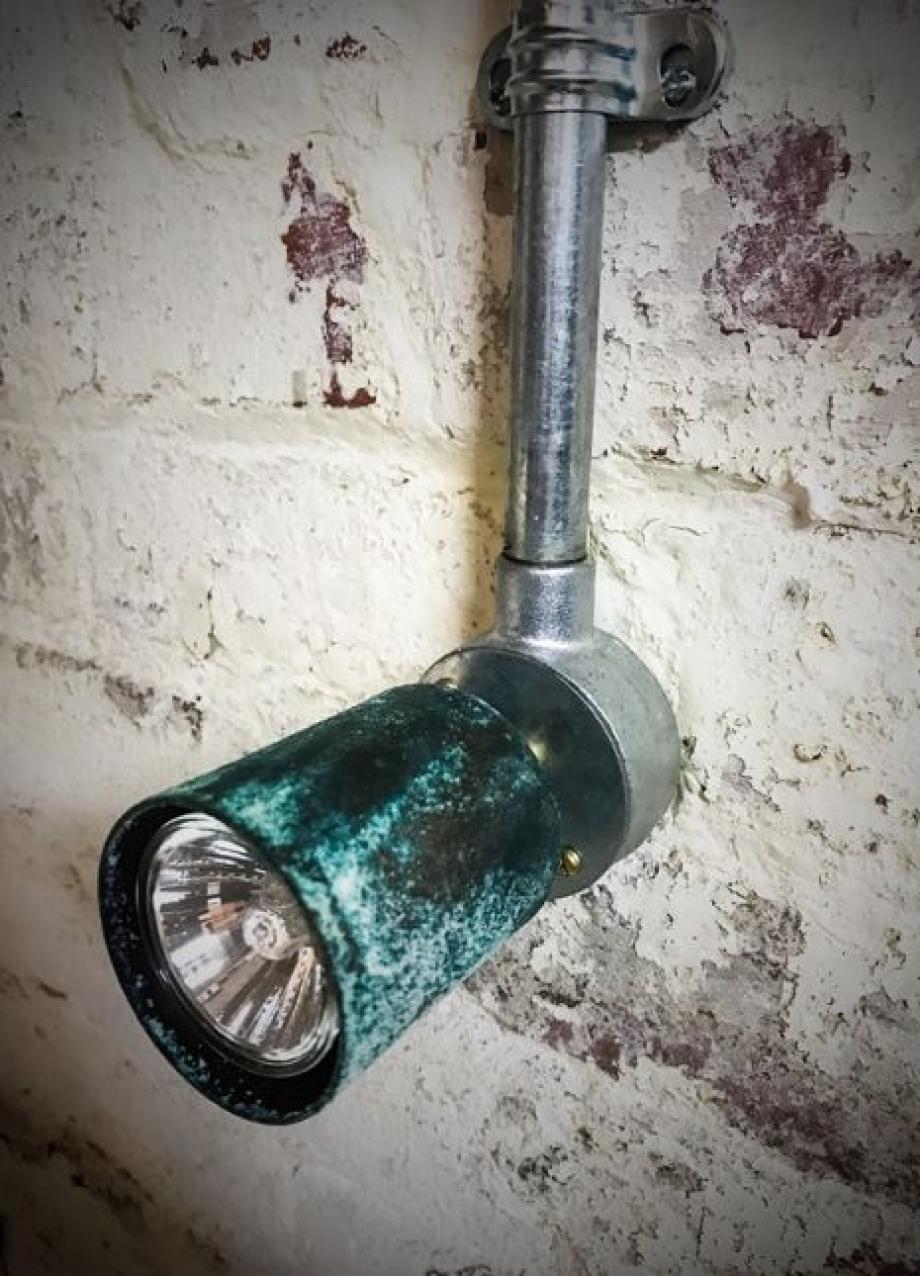 Conduit box spotlight from Fraser Besant Lighting